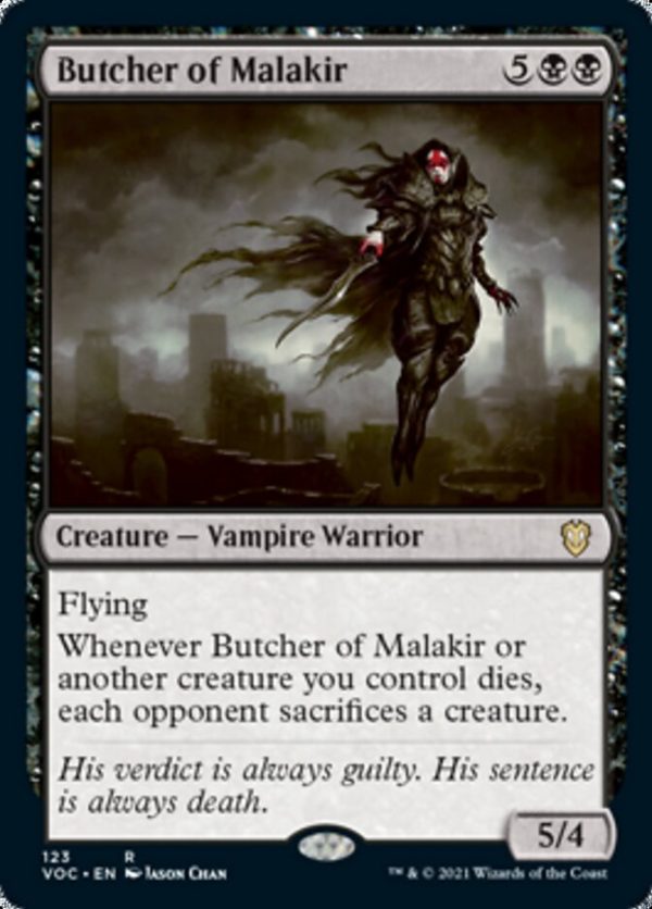 Butcher of Malakir [Innistrad: Crimson Vow Commander] Fashion