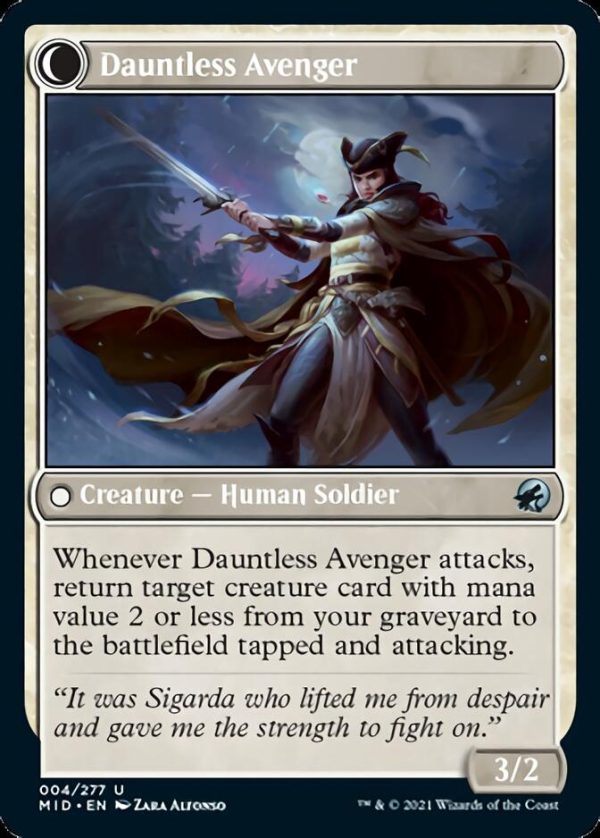 Bereaved Survivor    Dauntless Avenger [Innistrad: Midnight Hunt] Online Sale