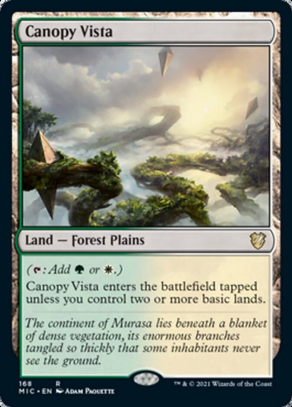 Canopy Vista [Innistrad: Midnight Hunt Commander] Sale