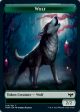 Blood    Wolf (014) Double-Sided Token [Innistrad: Crimson Vow Tokens] For Discount