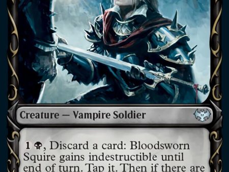 Bloodsworn Squire    Bloodsworn Knight (Showcase Fang Frame) [Innistrad: Crimson Vow] For Sale