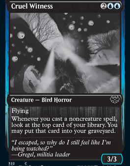 Cruel Witness [Innistrad: Double Feature] on Sale